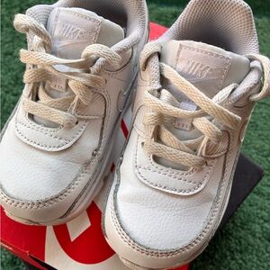 Nike Air Max 90 LTR Kids White Sneakers